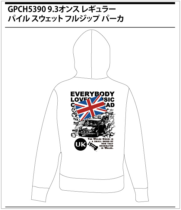 ローバーミニでライブに向かう・コーギー T-shirt